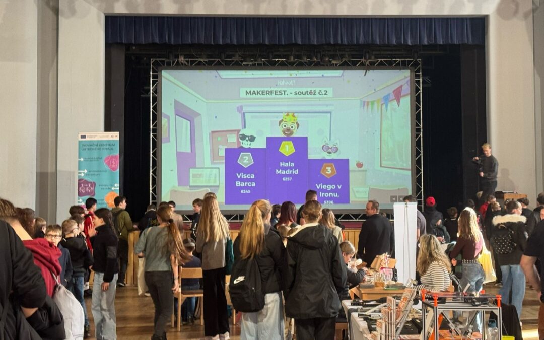 Jedinečný festival svého druhu v kraji – MAKER FEST nadchl stovky žáků